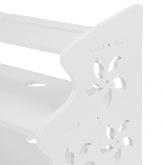 3 Tier Shelves Chic Wall Mount Holder for WIFI Router CD TV DVD Book Display Storage 3 Tier Shelves Chic Wall Mount Holder for WIFI Router CD TV DVD Book Display Storage