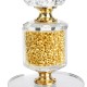 Crystal Incense Burner Arabian Style Eid Plating Metal Incense Burner Traditional Mabkhara Fort Home Decorative Ornaments Crystal Incense Burner Arabian Style Eid Plating Metal Incense Burner Traditional Mabkhara Fort Home Decorative Ornaments