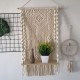 Wall Hanging Rack Macrame Knitted Rope Woven Tassel Wall Hanging Handmade Tapestry Display Stand Home Office Decor Wall Hanging Rack Macrame Knitted Rope Woven Tassel Wall Hanging Handmade Tapestry Display Stand Home Office Decor