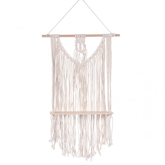 Woven Macrame Plant Hanger Holder Tapestries Wall Hanging Art Home Storage Woven Macrame Plant Hanger Holder Tapestries Wall Hanging Art Home Storage