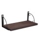 3 Tier Wooden Wall Mounted Floating Shelves DIY Storage Shelving Display Bracket 3 Tier Wooden Wall Mounted Floating Shelves DIY Storage Shelving Display Bracket