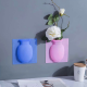 Creative Magic Rubber Wall Vase Silicone Sticky Flower Container Bottle Creative Magic Rubber Wall Vase Silicone Sticky Flower Container Bottle