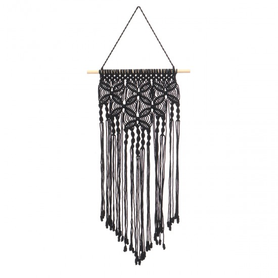 Wall Hanging Hand knitted Cotton Rope Macrame Tapestry Woven Home Art Decor Ornament Wall Hanging Hand knitted Cotton Rope Macrame Tapestry Woven Home Art Decor Ornament