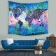 150 130 cm Vintage World Map Blanket Cosmos Galaxy Polyester Wall Hanging Tapestry Home Living Room Office Background Decor 150 130 cm Vintage World Map Blanket Cosmos Galaxy Polyester Wall Hanging Tapestry Home Living Room Office Background Decor