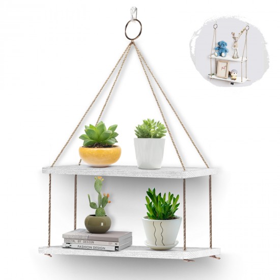 AGSIVO Wall Hanging Retro Shelves Floating Storage Shelf Hanging Shelves Holder AGSIVO Wall Hanging Retro Shelves Floating Storage Shelf Hanging Shelves Holder