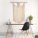 Retro Bohemian Macrame Woven Wall Hanging Hand Weaving Fringe Tapestry Retro Bohemian Macrame Woven Wall Hanging Hand Weaving Fringe Tapestry