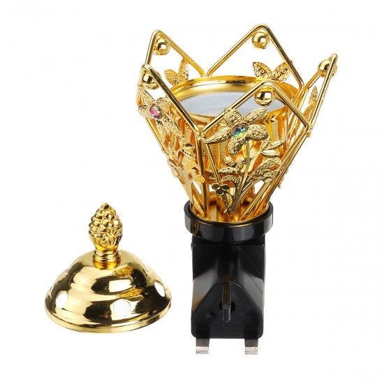 Electric Bakhoor Burner Incense Metal Burner Positive Energy Gift Travel Sleep Electric Bakhoor Burner Incense Metal Burner Positive Energy Gift Travel Sleep