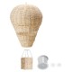 Nordic Style Children Bedroom Rattan Weaven Hot Air Balloon Craft Wall Home Hanging Decoration Nordic Style Children Bedroom Rattan Weaven Hot Air Balloon Craft Wall Home Hanging Decoration