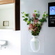 Creative Magic Rubber Wall Vase Silicone Sticky Flower Container Bottle Creative Magic Rubber Wall Vase Silicone Sticky Flower Container Bottle