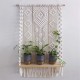 Wall Hanging Rack Macrame Knitted Rope Woven Tassel Wall Hanging Handmade Tapestry Display Stand Home Office Decor Wall Hanging Rack Macrame Knitted Rope Woven Tassel Wall Hanging Handmade Tapestry Display Stand Home Office Decor