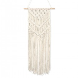 Macrame Wall Hanging Handwoven Bohemian Cotton Rope Tapestry Home Decor