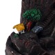 Black Waterfall Incense Burner Porcelain Backflow Ceramic Cone Incense Burner Holder with 60 Cones Black Waterfall Incense Burner Porcelain Backflow Ceramic Cone Incense Burner Holder with 60 Cones