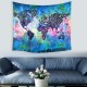 150 130 cm Vintage World Map Blanket Cosmos Galaxy Polyester Wall Hanging Tapestry Home Living Room Office Background Decor 150 130 cm Vintage World Map Blanket Cosmos Galaxy Polyester Wall Hanging Tapestry Home Living Room Office Background Decor