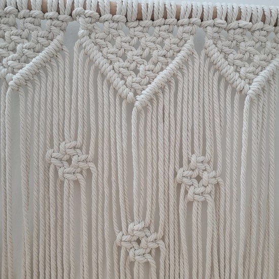 2 Tier Bohemia Macrame Woven Wood Mount Shelf Tapestry Tassel Wall Hanging Bookshelf 2 Tier Bohemia Macrame Woven Wood Mount Shelf Tapestry Tassel Wall Hanging Bookshelf