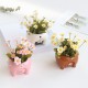 Ceramic Super Cute Small Animal Pot Artificial Flower Fake Flower Pot Decoration Elephant Ceramic Super Cute Small Animal Pot Artificial Flower Fake Flower Pot Decoration Elephant