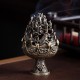 Vintage Indoor Incense Burner Copper Alloy Incense Burner Ornament Large Bronze Color Vintage Indoor Incense Burner Copper Alloy Incense Burner Ornament Large Bronze Color