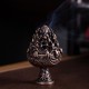 Vintage Indoor Incense Burner Copper Alloy Incense Burner Ornament Small Copper Color Vintage Indoor Incense Burner Copper Alloy Incense Burner Ornament Small Copper Color