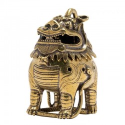 Brass Antique Incense Burner Desktop Ornament Bronze Home Crafts  Kylin
