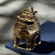 Brass Antique Incense Burner Desktop Ornament Bronze Home Crafts Kylin Brass Antique Incense Burner Desktop Ornament Bronze Home Crafts Kylin