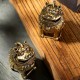 Brass Antique Incense Burner Desktop Ornament Bronze Home Crafts Kylin Brass Antique Incense Burner Desktop Ornament Bronze Home Crafts Kylin