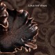 Alloy Lotus Leaf Inverted Incense Burner Antique Indoor Incense Burner Bronze Color Alloy Lotus Leaf Inverted Incense Burner Antique Indoor Incense Burner Bronze Color