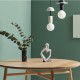 2 PCS Creative Home Ornament Drawing Room Office Sandstone Decor Gift Sculpture Right Think 2 PCS Creative Home Ornament Drawing Room Office Sandstone Decor Gift Sculpture Right Think