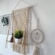 Wall Hanging Rack Macrame Knitted Rope Woven Tassel Wall Hanging Handmade Tapestry Display Stand Home Office Decor Wall Hanging Rack Macrame Knitted Rope Woven Tassel Wall Hanging Handmade Tapestry Display Stand Home Office Decor