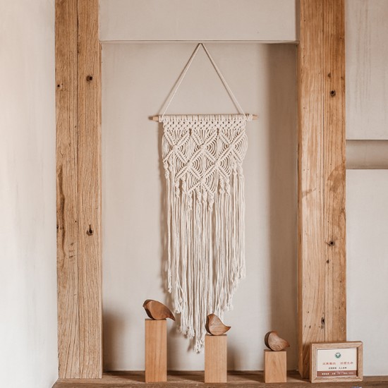 Knitting Decor Macrame Wall Hanging Woven Wall Art Tapestry Boho Home Knitting Decor Macrame Wall Hanging Woven Wall Art Tapestry Boho Home