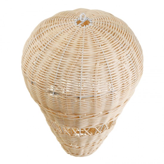 Nordic Style Children Bedroom Rattan Weaven Hot Air Balloon Craft Wall Home Hanging Decoration Nordic Style Children Bedroom Rattan Weaven Hot Air Balloon Craft Wall Home Hanging Decoration