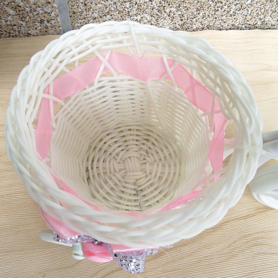 Mini Portable Handicraft Basket Bicycle Tricycle Basket Wedding Proposal Decorative Storage Basket Flower Arrangement Mini Portable Handicraft Basket Bicycle Tricycle Basket Wedding Proposal Decorative Storage Basket Flower Arrangement