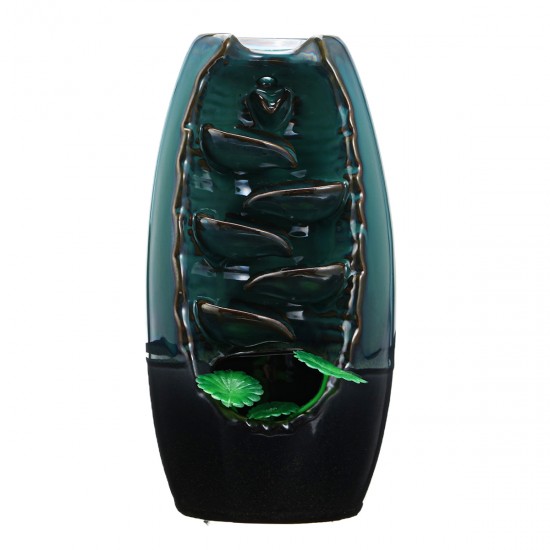 JETEVEN Backaflow Incense Burner Backflow Waterfall Smoke Incense Burner Home Decor Incense Holder JETEVEN Backaflow Incense Burner Backflow Waterfall Smoke Incense Burner Home Decor Incense Holder