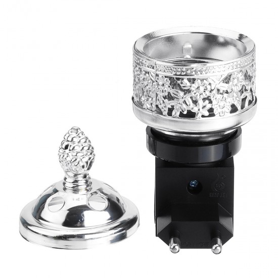 Electric Bakhoor Burner Incense Metal Burner Positive Energy Gift Travel Sleep Electric Bakhoor Burner Incense Metal Burner Positive Energy Gift Travel Sleep