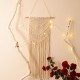 Macrame Wall Hanging Handwoven Bohemian Cotton Rope Tapestry Home Decor Macrame Wall Hanging Handwoven Bohemian Cotton Rope Tapestry Home Decor