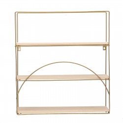AGSIVO 3  Layer Wooden Wall Mounted Storage Shelves Bedroom Drawing Room Rack Shelf Organizer Holder