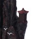 Black Waterfall Incense Burner Porcelain Backflow Ceramic Cone Incense Burner Holder with 60 Cones Black Waterfall Incense Burner Porcelain Backflow Ceramic Cone Incense Burner Holder with 60 Cones