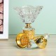 Crystal Incense Burner Arabian Style Eid Plating Metal Incense Burner Traditional Mabkhara Fort Home Decorative Ornaments Crystal Incense Burner Arabian Style Eid Plating Metal Incense Burner Traditional Mabkhara Fort Home Decorative Ornaments