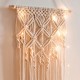 Knitting Decor Macrame Wall Hanging Woven Wall Art Tapestry Boho Home Knitting Decor Macrame Wall Hanging Woven Wall Art Tapestry Boho Home