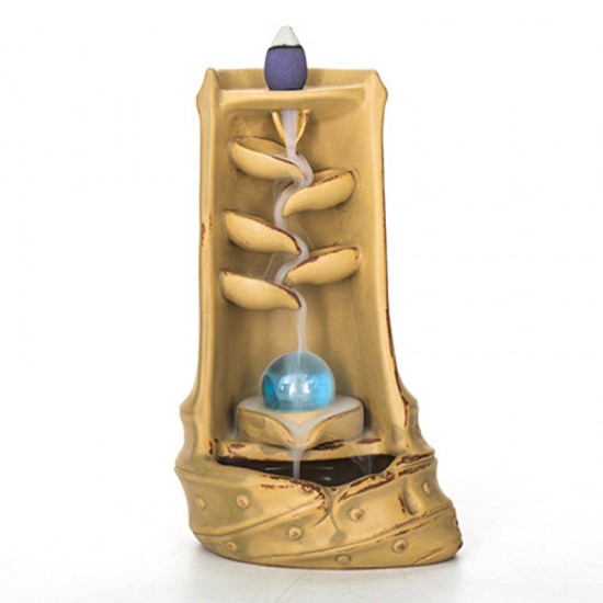 Backflow Incense Burner Creative Ornaments Alpine Flowing Water Ceramic Incense Burner Backflow Incense Burner Creative Ornaments Alpine Flowing Water Ceramic Incense Burner
