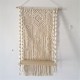 Wall Hanging Rack Macrame Knitted Rope Woven Tassel Wall Hanging Handmade Tapestry Display Stand Home Office Decor Wall Hanging Rack Macrame Knitted Rope Woven Tassel Wall Hanging Handmade Tapestry Display Stand Home Office Decor