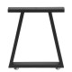 Industrial Style Metal Bench Table Legs Black Feet Trapezoid Box Shape Frame For Home Office Restaurant Decoration Industrial Style Metal Bench Table Legs Black Feet Trapezoid Box Shape Frame For Home Office Restaurant Decoration