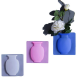 Creative Magic Rubber Wall Vase Silicone Sticky Flower Container Bottle Creative Magic Rubber Wall Vase Silicone Sticky Flower Container Bottle