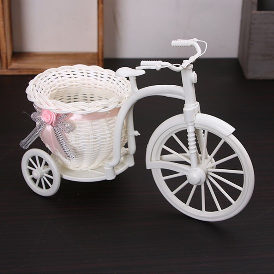 Mini Portable Handicraft Basket Bicycle Tricycle Basket Wedding Proposal Decorative Storage Basket Flower Arrangement Mini Portable Handicraft Basket Bicycle Tricycle Basket Wedding Proposal Decorative Storage Basket Flower Arrangement