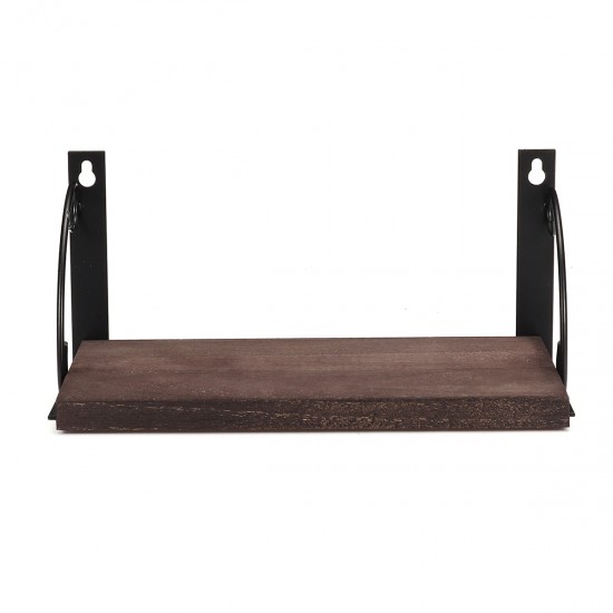 3 Tier Wooden Wall Mounted Floating Shelves DIY Storage Shelving Display Bracket 3 Tier Wooden Wall Mounted Floating Shelves DIY Storage Shelving Display Bracket